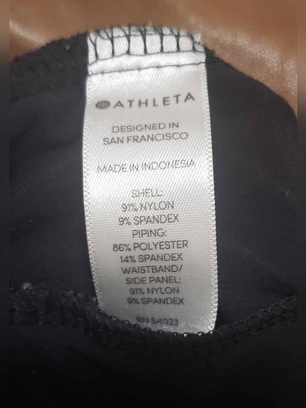 Athleta Brooklyn Pants with White Side Stripe - Size: 8 - Picture 9 of 11